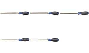 HEYTEC Werkstattfeile, flach, Länge : 200 mm (11650148)