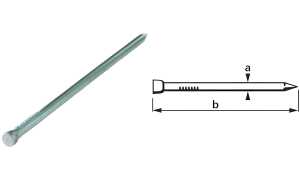 suki. Drahtstift, Stauchkopf, 1,8 x 35 mm, blank, 400 g (11660080)