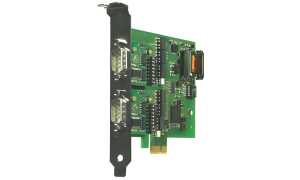 W&T 2xRS232/422/485 PCI Express Kar te, galvanische Trennung