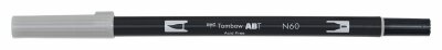 Tombow Doppelfasermaler DUAL BRUSH PEN ABT, cool grey 6 (1230172)