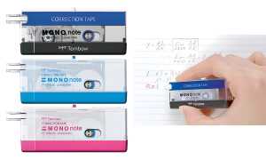 Tombow Korrekturroller MONO note, 2,5 mm x 4 m, schwarz (1230330)