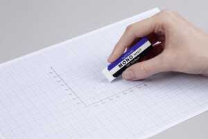 Tombow Kunststoff-Radierer MONO sm art, weiß, extra schmal (1230368)