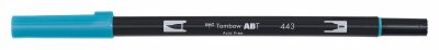 Tombow Doppelfasermaler DUAL BRUSH PEN ABT, turquoise (1230397)