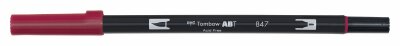 Tombow Doppelfasermaler DUAL BRUSH PEN ABT, crimson (1230409)