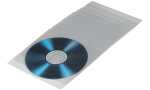 hama CD-/DVD-Hülle, PP, transparent , oben offen...