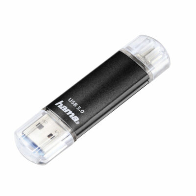 hama USB 3.0 OTG Speicherstick Flas hPen Laeta Twin, 32 GB (16123999)