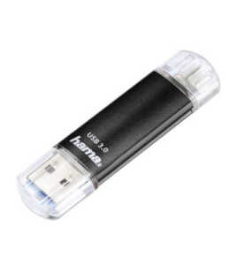 hama USB 3.0 OTG Speicherstick Flas hPen Laeta Twin, 64 GB (16124000)