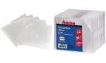 CD/DVD Hüllen Slim 25ST transparent HAMA 00051165