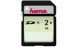 hama Speicherkarte SecureDigital, 2 GB (1655377)