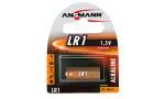 ANSMANN Alkaline Rundzelle LR1, 1 ,5 Volt, 1er-Blister...