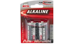ANSMANN Alkaline Batterie RED, Ba by C LR14, 2er Blister (18005526)