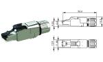 Telegärtner RJ45-Steckverbinder MFP 8 IE Kat.6A...