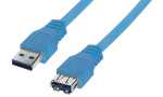shiverpeaks BASIC-S USB 3.0 Kabel, A-Stecker - A-Kupplung...