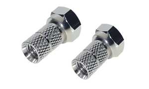 shiverpeaks BASIC-S F-Verbindung, T wist-on F-Stecker (22225199)