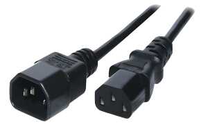 shiverpeaks BASIC-S Kaltgeräte-Verl ängerungskabel, 5,0 m (22225579)