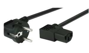 shiverpeaks BASIC-S Schutzkontakt S tromkabel, abgewinkelt (22225581)