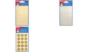 agipa Markierungspunkte, rund, selb stklebend, gold (3310060200)