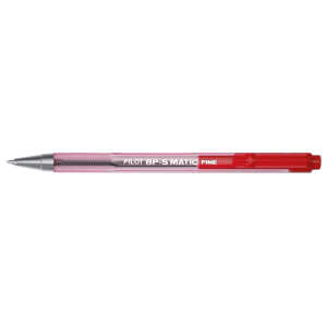 PILOT Druckkugelschreiber BPS-Matic Fine, rot (331192100)