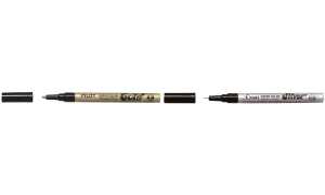 PILOT Permanent-Marker SUPER COLOR, extra feine Spitze,silber