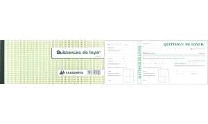 Exacompta EXACOMPTA Rechnungsbuch für Mietver trag, 50 Blatt