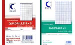 ELVE Notizbuch, 140 x 210 mm, karie rt (5/5) (332238400)