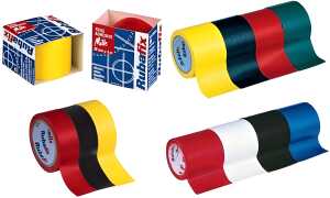 Rubafix Gewebeband, Maße: (B)50 mm x (L)3 m, schwarz (334135900)