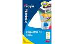 agipa Universal-Etiketten, 10 x 22 mm, weiß...