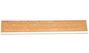 MINERVA Schriftschablone, Schrifthö he: 10 mm (334686900)