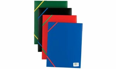 ELBA Eckspannermappe Standard, DIN A4, aus PP, blau (335180800)