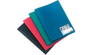 ELBA Sichtbuch Memphis, DIN A4, m it 20 Hüllen, blau (335443300)