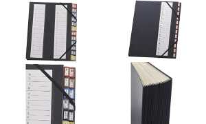 extendos Pultordner 48.24, 24 Fäche r, mit Eckspannergummi (335479300)
