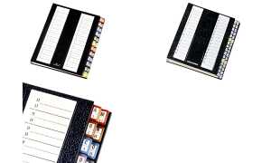 emey Pultordner Serie 11, DIN A4, 3 2 Fächer, schwarz (335700100)