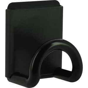 Unilux FIL MAGNETIC Kleiderhaken schwarz, Tragkraft: 12 kg