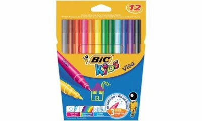 BIC KIDS Fasermaler Visa, 12er Kart onetui (339100700)