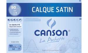 CANSON Zeichenpapier, satiniert, DI N A4, 90/95 g/qm (339246700)