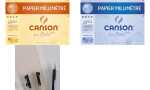 CANSON Millimeterpapier, DIN A4, 90 g/qm, Farbe: blau...