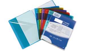 Oxford Heftschoner DIN A4, aus PVC 0,22 mm, farblos tranpare (33951230