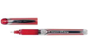 PILOT Tintenroller Hi-Tecpoint V5 G rip, rot (5040090)