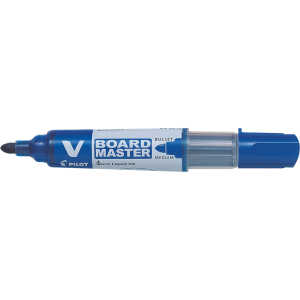 PILOT Whiteboard-Marker V BOARD MAS TER, Rundspitze, blau (5040325)