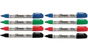 Sharpie Permanent-Marker METAL SMAL L, Rundspitze, schwarz (5050421)