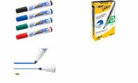 BIC Whiteboard-Marker Velleda 1701 ECOlutions, 4er Etui...