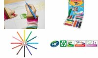 BIC KIDS Dreikant-Buntstifte Evolut ion Triangle, 144er...