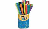 BIC KIDS Fasermaler Visa, 36er Rund dose (5103577)