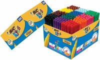 BIC KIDS Fasermaler Visa, 288er Kar tonbox (5103579)