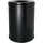 helit Stahl-Papierkorb the guardia n, 15 Liter, schwarz (5125162)