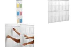 helit Wanddisplay the placativ, 6 x DIN lang, glasklar (5125182)