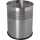 helit Edelstahl-Papierkorb the dot , 15 Liter, silber (5125200)