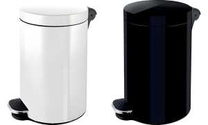 helit Silberionen-Tret-Abfalleimer the knight, 20 Liter (5170436)