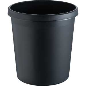 helit Papierkorb the german, 30 L iter, PE, schwarz (5171008)
