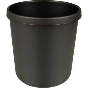helit Papierkorb the firefighter, 18 Liter, PP, schwarz (5171012)